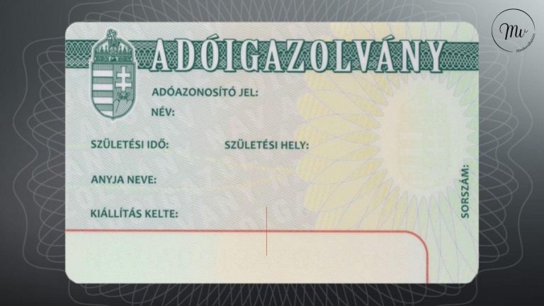 Mi kell az adókártya igényléshez?